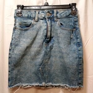 00 Wild Fable jean mini skirt